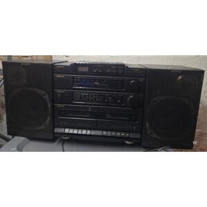 Sony CFD-460 Vintage Boombox Stereo Radio Cassette Recorder – Tested